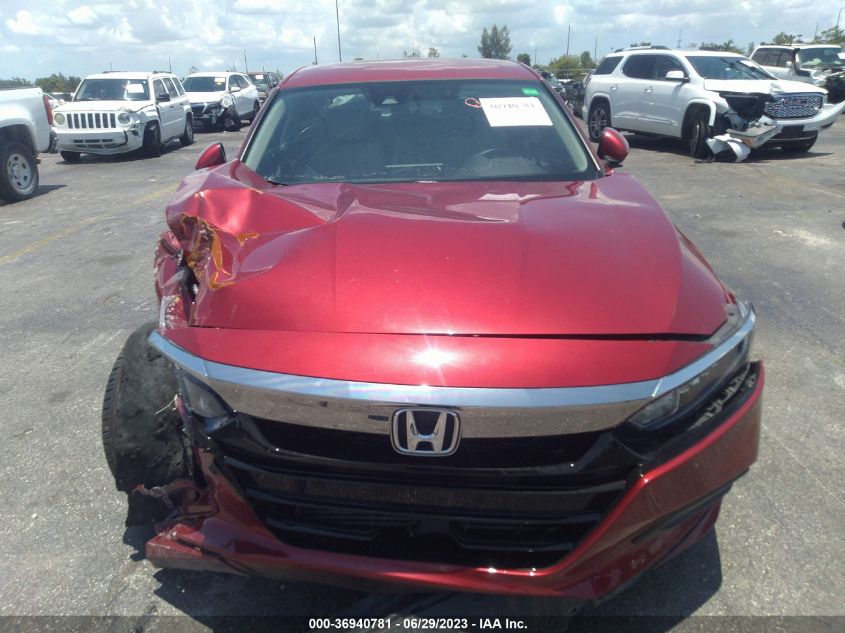 2018 Honda Accord Lx VIN: 1HGCV1F19JA100910 Lot: 36940781