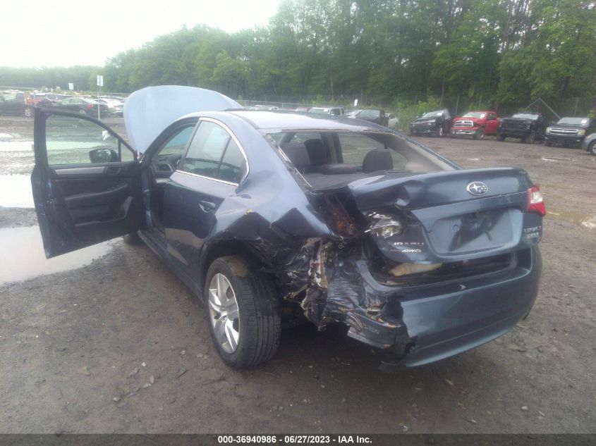 2016 Subaru Legacy 2.5I VIN: 4S3BNAA64G3021915 Lot: 36940986