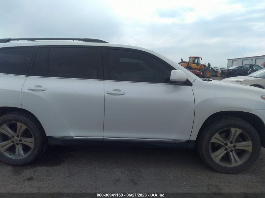 2011 Toyota Highlander Se V6 VIN: 5TDBK3EH2BS063118 Lot: 36941159