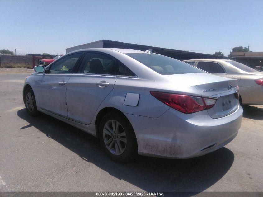 2013 Hyundai Sonata Gls VIN: 5NPEB4AC6DH722551 Lot: 36942190