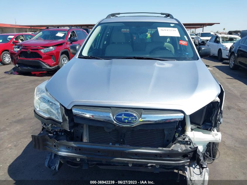 2016 Subaru Forester 2.5I VIN: JF2SJABC9GH520150 Lot: 36942239