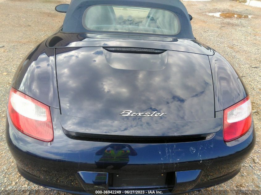 2005 Porsche Boxster VIN: WP0CA29845U711974 Lot: 36942249