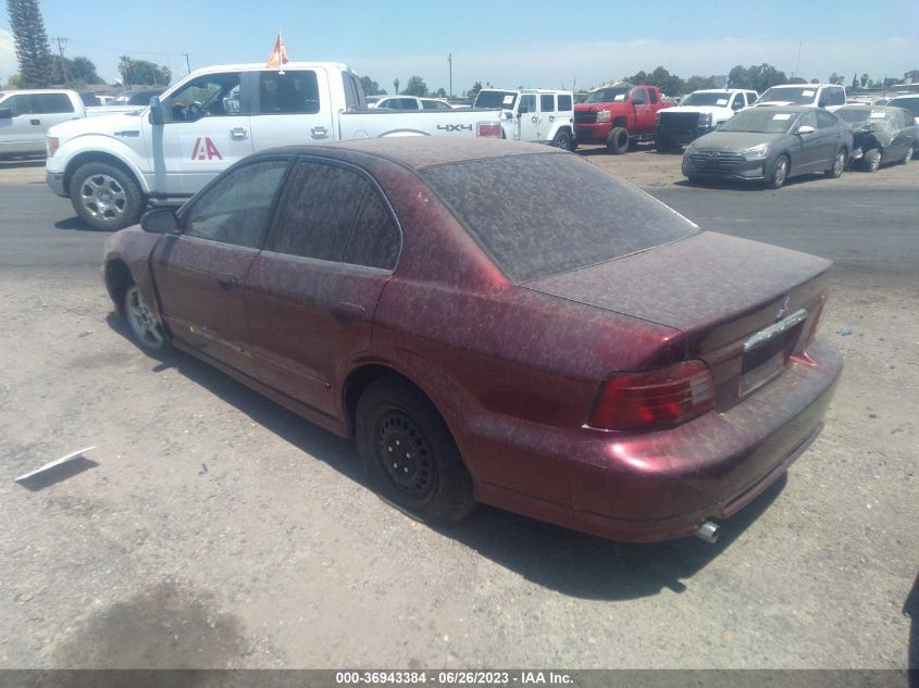 2001 Mitsubishi Galant Es VIN: 4A3AA46G11E091553 Lot: 36943384