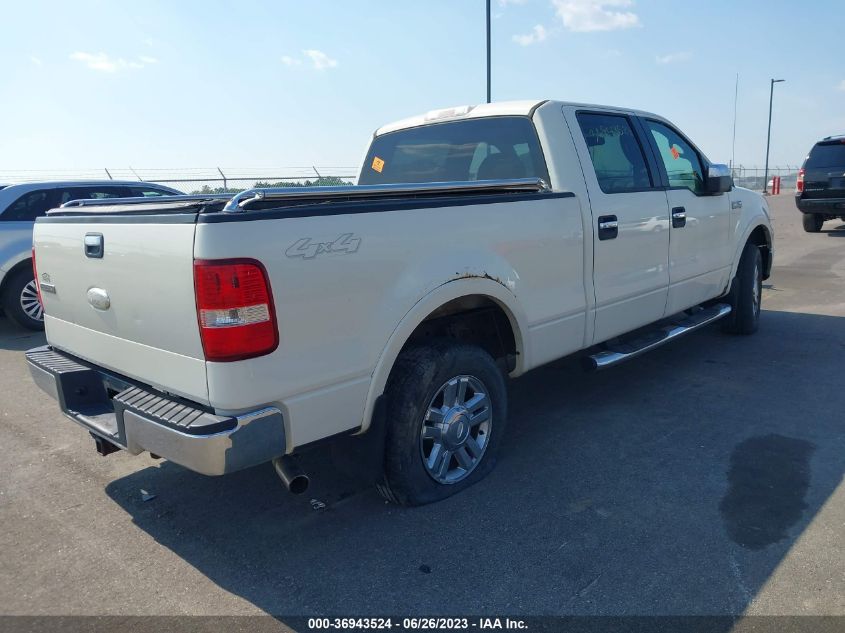 1FTPW14VX8FC32302 2008 Ford F-150 Xlt/Lariat/Fx4