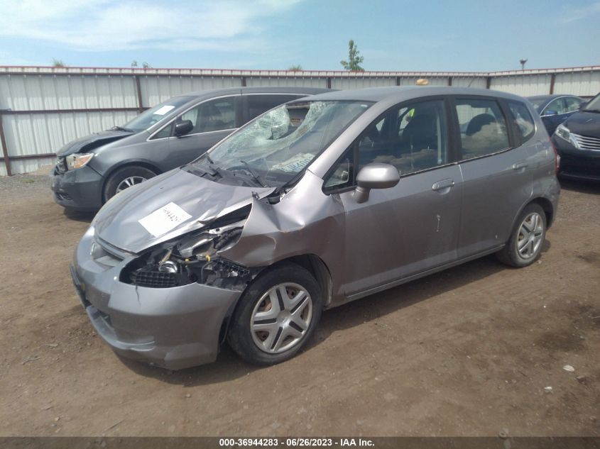 2008 Honda Fit VIN: JHMGD38418S047306 Lot: 36944283