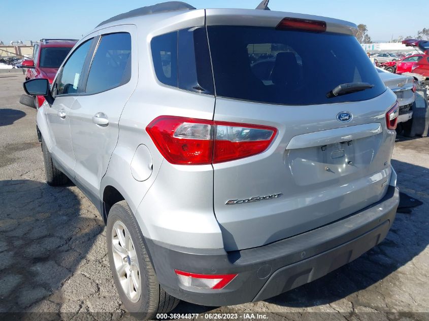 2018 Ford Ecosport Se VIN: MAJ3P1TE9JC244595 Lot: 36944877