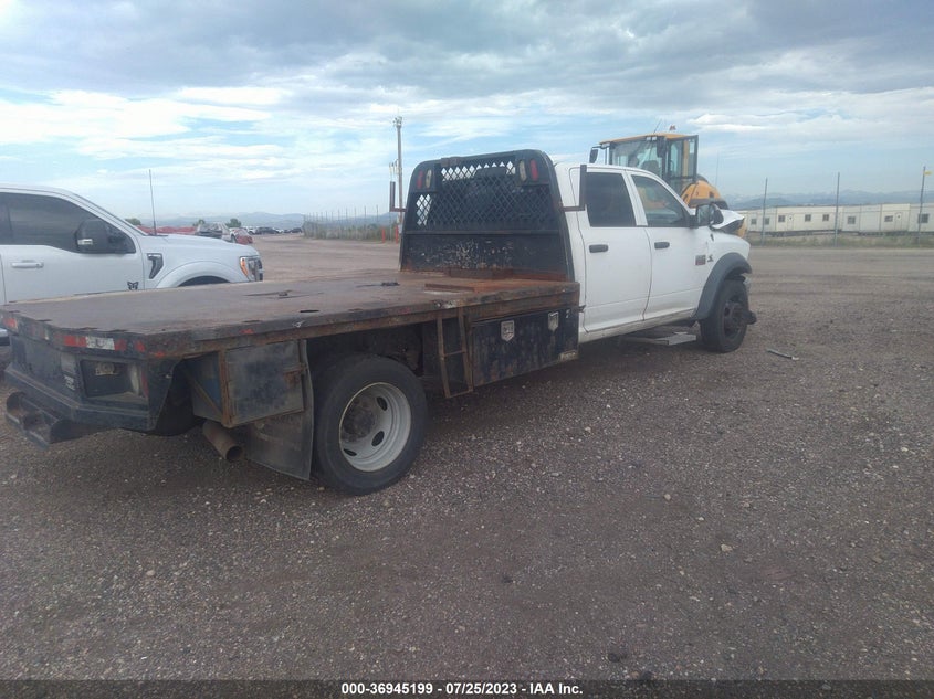 2012 Ram 5500 Chassis St/Slt/Laramie VIN: 3C7WDNFL0CG100468 Lot: 36945199