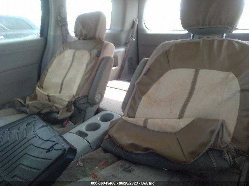 2011 Nissan Quest Sv VIN: JN8AE2KP5B9010554 Lot: 36945468