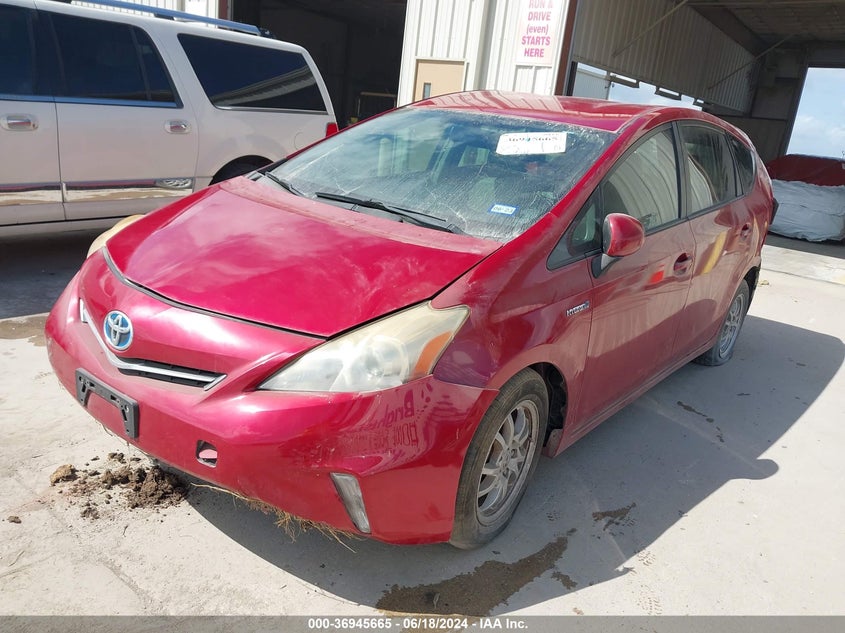 2012 Toyota Prius V Three VIN: JTDZN3EU7C3057286 Lot: 36945665