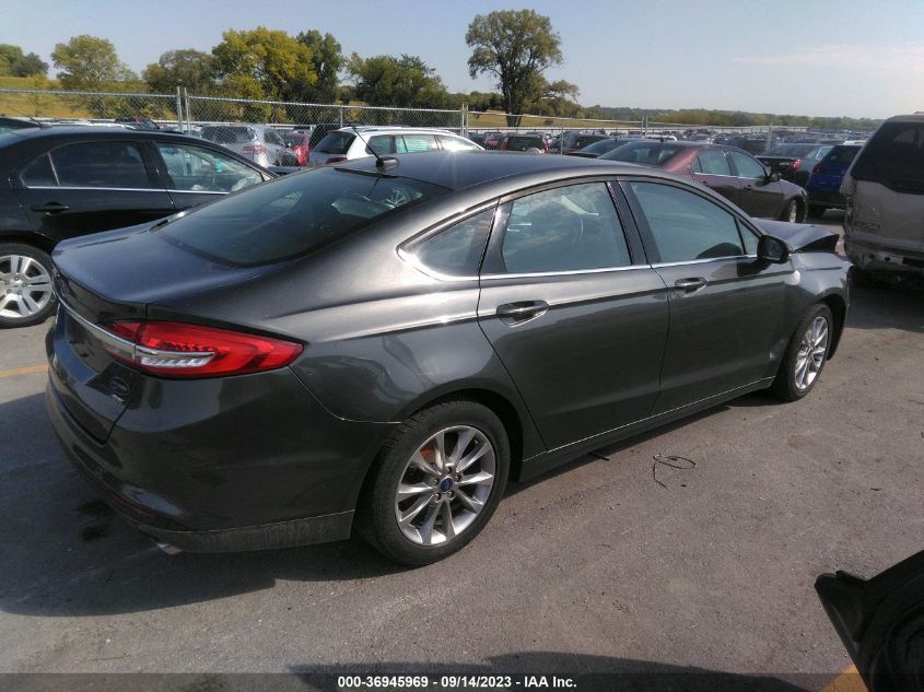 2017 Ford Fusion Se VIN: 3FA6P0H75HR228794 Lot: 36945969