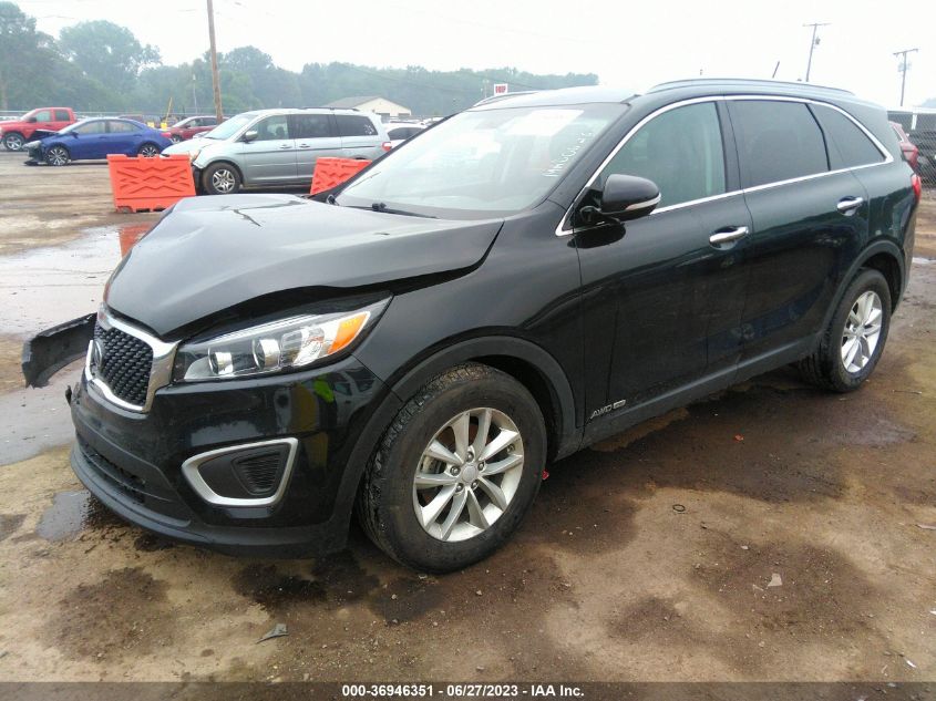 2017 Kia Sorento 3.3L Lx VIN: 5XYPGDA52HG211704 Lot: 36946351