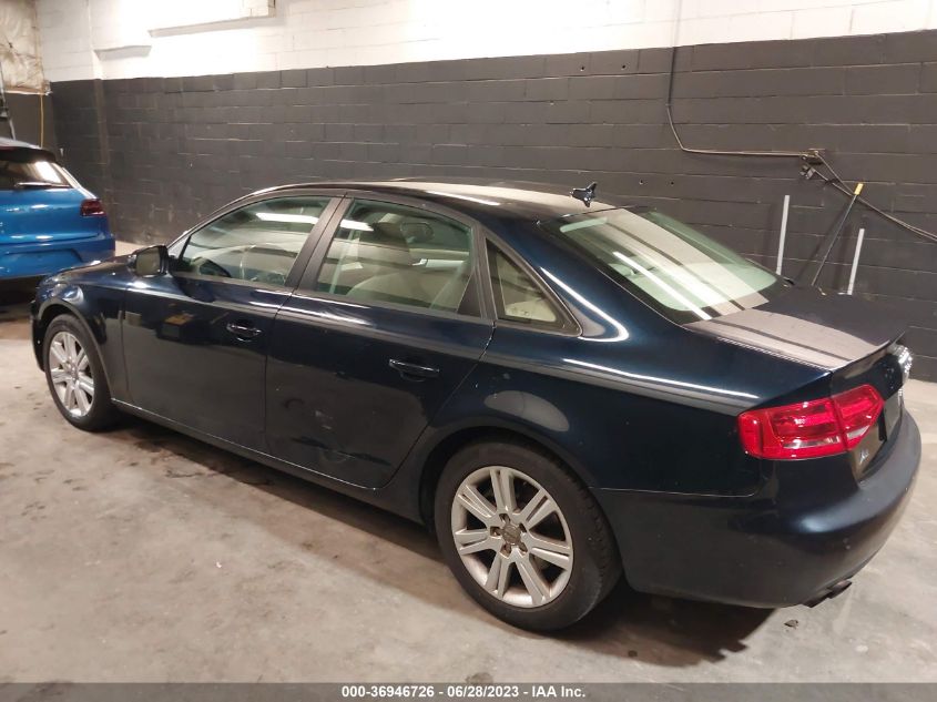 2010 Audi A4 2.0T Premium VIN: WAUBFAFL1AN066766 Lot: 36946726