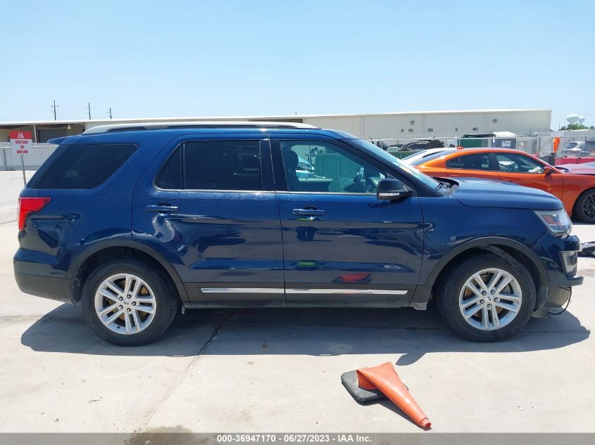 2017 Ford Explorer Xlt VIN: 1FM5K7D88HGE22377 Lot: 36947170