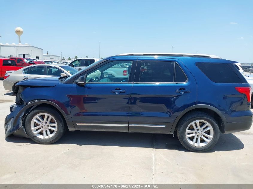 2017 Ford Explorer Xlt VIN: 1FM5K7D88HGE22377 Lot: 36947170