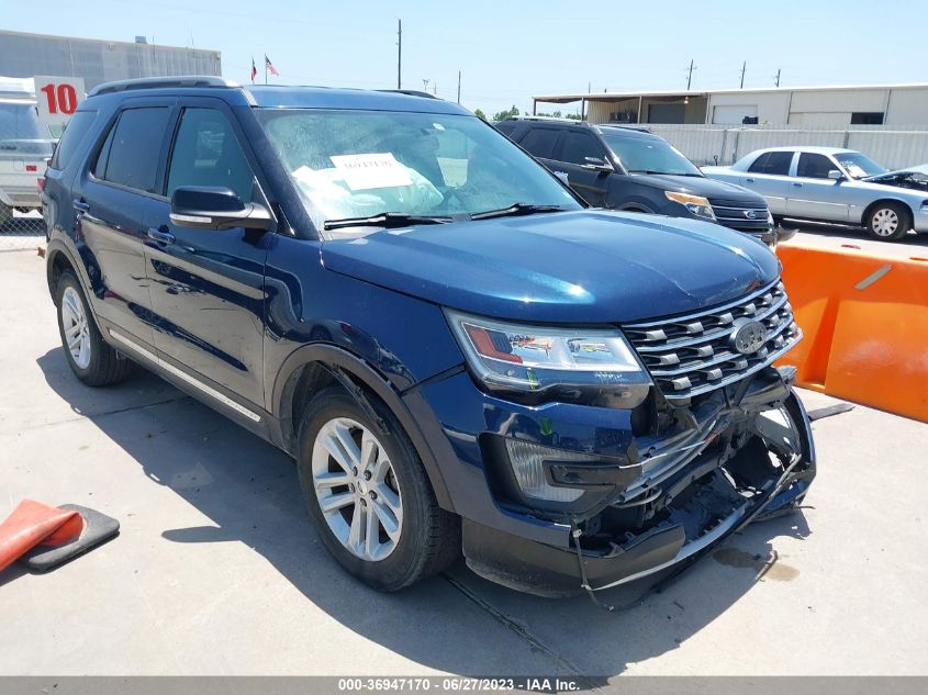 2017 Ford Explorer Xlt VIN: 1FM5K7D88HGE22377 Lot: 36947170