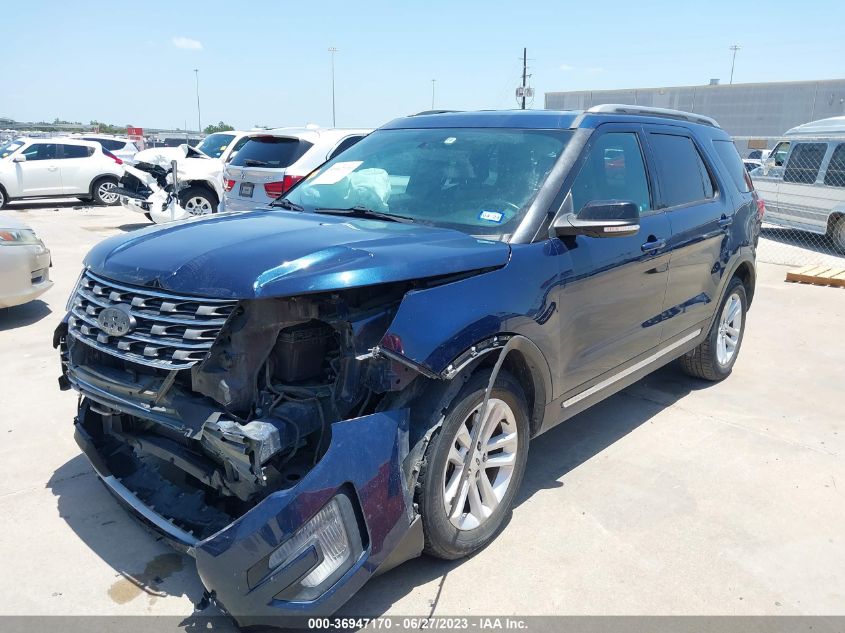 2017 Ford Explorer Xlt VIN: 1FM5K7D88HGE22377 Lot: 36947170