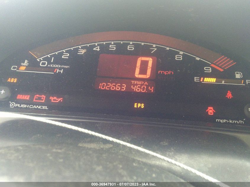 2002 Honda S2000 Base (M6) VIN: JHMAP11412T009989 Lot: 36947931