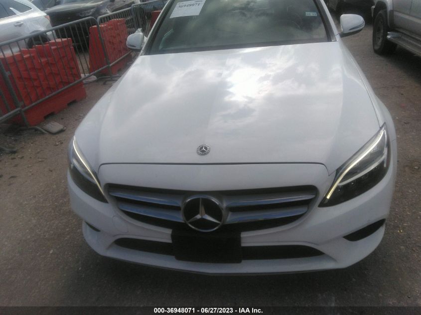 2019 Mercedes-Benz C 300 VIN: 55SWF8DB0KU284459 Lot: 40895273