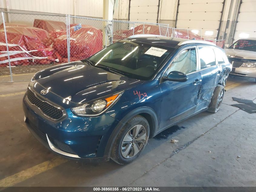 2018 Kia Niro Lx VIN: KNDCB3LC6J5205535 Lot: 36950355