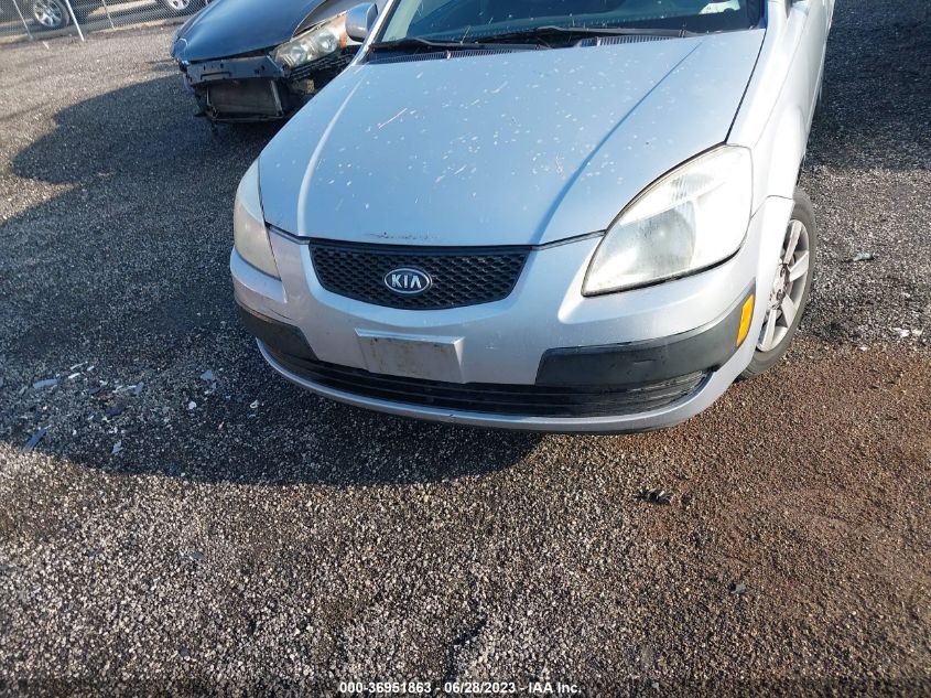 2006 Kia Rio Lx VIN: KNADE123766143661 Lot: 38477332