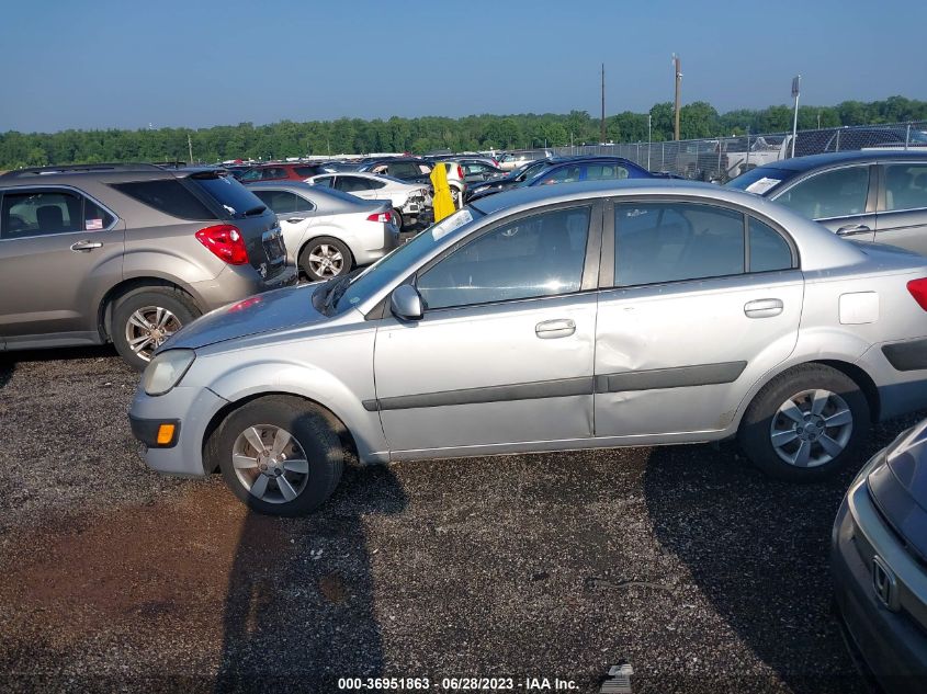 2006 Kia Rio Lx VIN: KNADE123766143661 Lot: 38477332