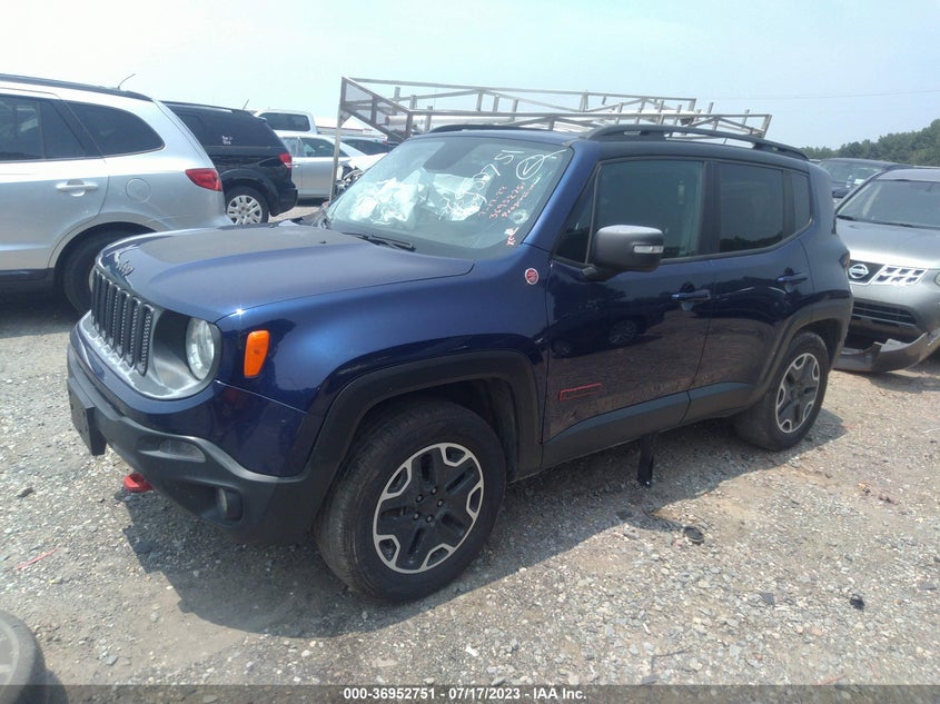 2016 JEEP RENEGADE TRAILHAWK VIN: ZACCJBCTXGPD13234