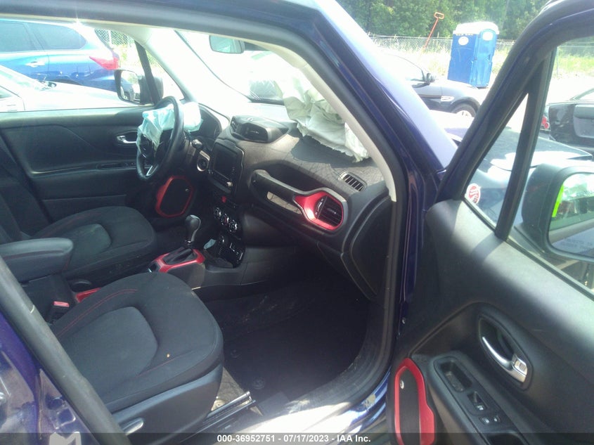 2016 JEEP RENEGADE TRAILHAWK VIN: ZACCJBCTXGPD13234