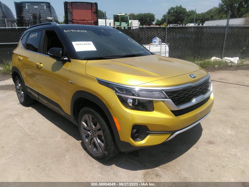 2021 Kia Seltos S VIN: KNDEUCAAXM7180314 Lot: 36954049
