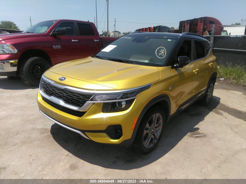 2021 Kia Seltos S VIN: KNDEUCAAXM7180314 Lot: 36954049