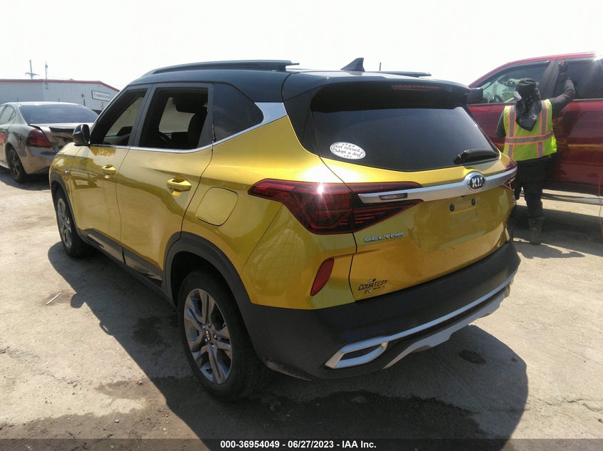 2021 Kia Seltos S VIN: KNDEUCAAXM7180314 Lot: 36954049