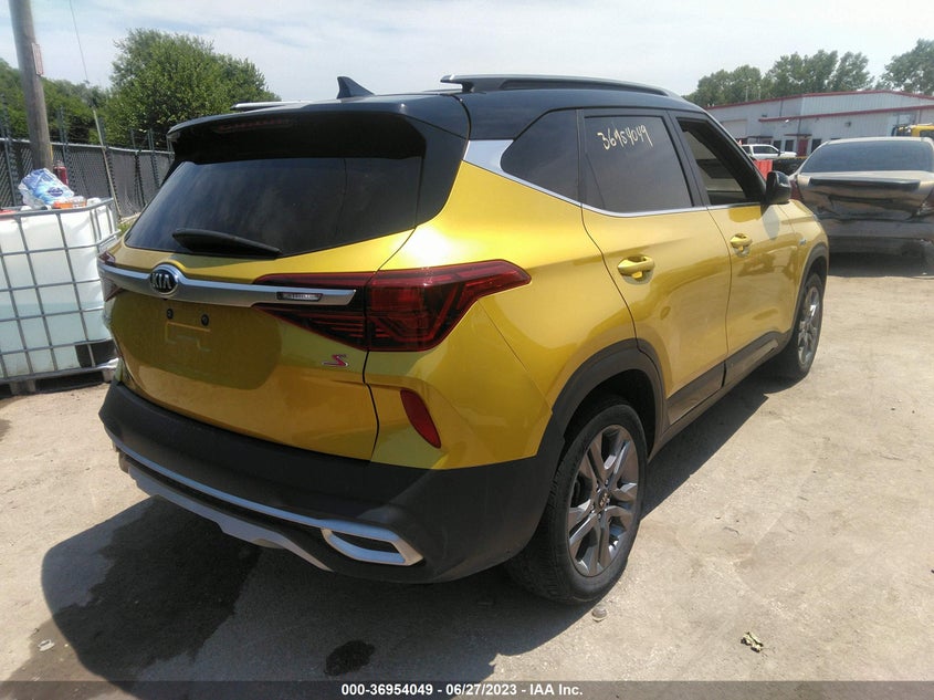 2021 Kia Seltos S VIN: KNDEUCAAXM7180314 Lot: 36954049