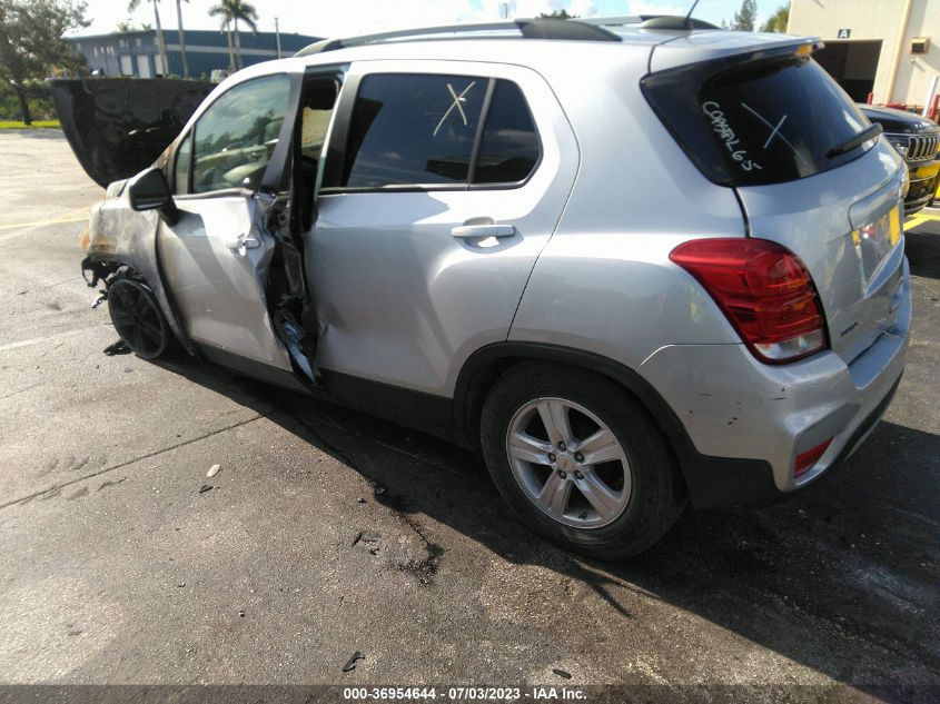 2021 Chevrolet Trax Fwd Lt VIN: KL7CJLSBXMB327376 Lot: 36954644