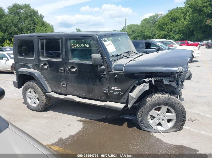 2007 Jeep Wrangler Unlimited Sahara VIN: 1J8GA59177L150726 Lot: 36954736