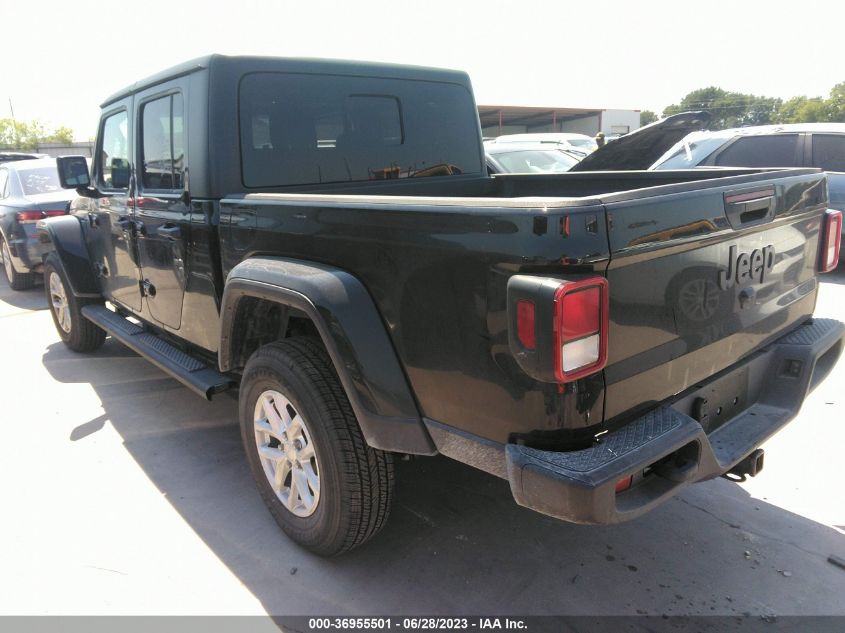 2023 Jeep Gladiator Sport S 4X4 VIN: 1C6HJTAG2PL542701 Lot: 36955501