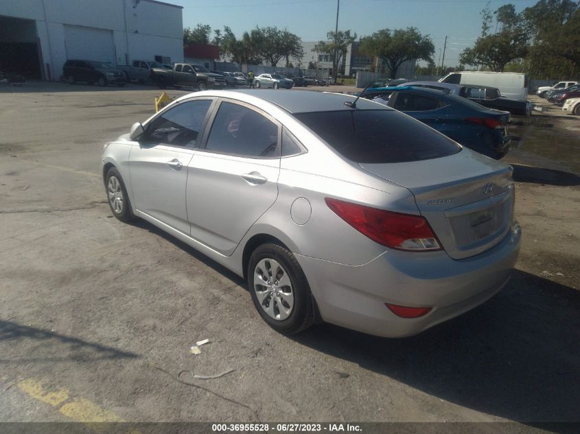 2015 Hyundai Accent Gls VIN: KMHCT4AE2FU806425 Lot: 36955528