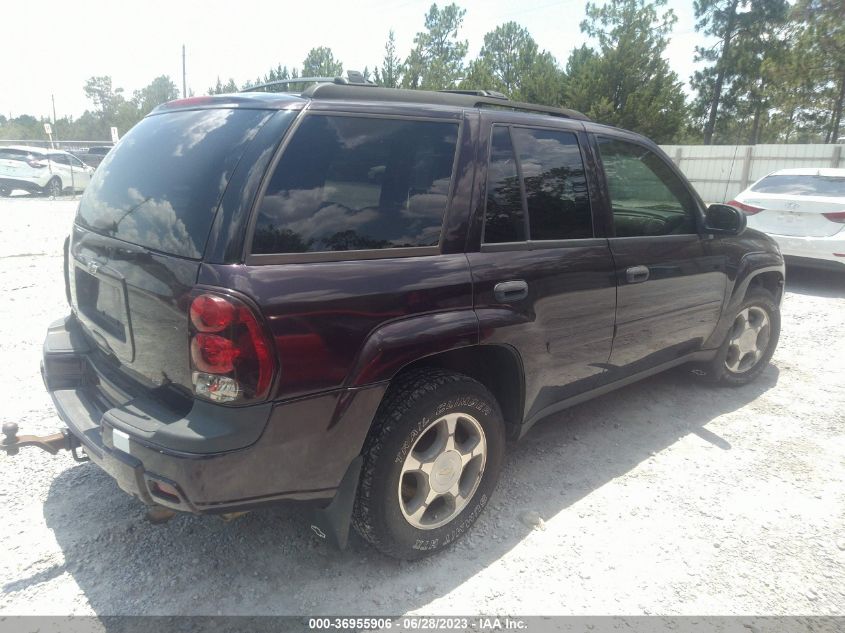 2008 Chevrolet Trailblazer Fleet VIN: 1GNDT13S182154221 Lot: 36955906