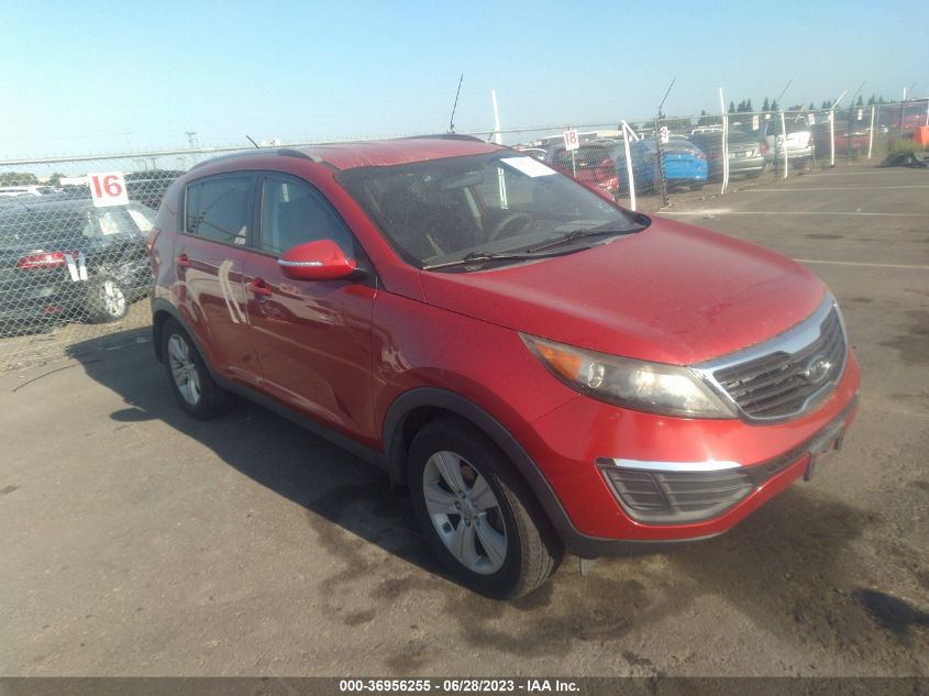 2012 Kia Sportage Lx VIN: KNDPB3A27C7263012 Lot: 36956255