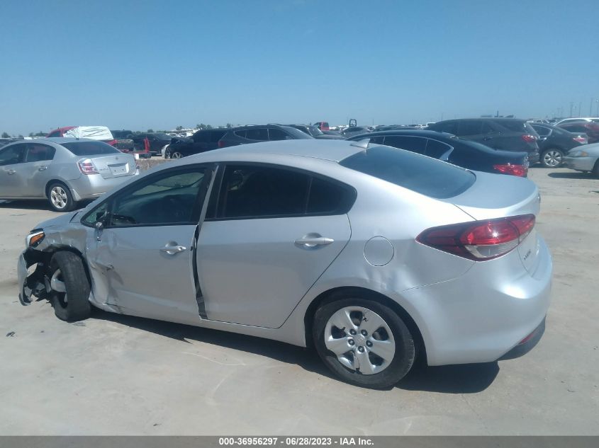 2017 Kia Forte Lx VIN: 3KPFK4A78HE151307 Lot: 36956297