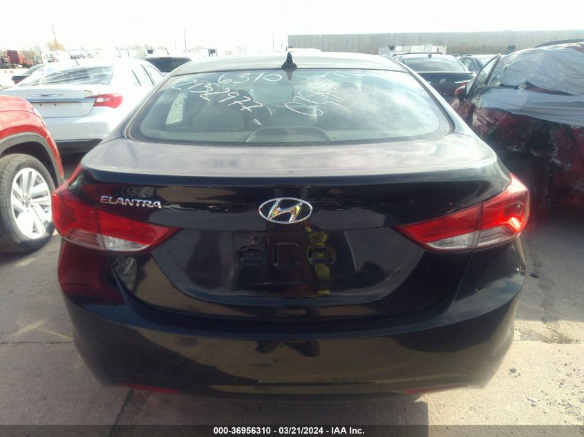 2013 Hyundai Elantra Gls VIN: 5NPDH4AE8DH180803 Lot: 36956310