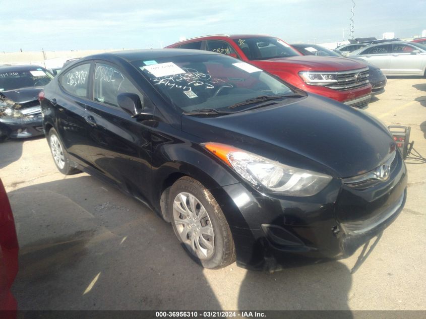 5NPDH4AE8DH180803 2013 Hyundai Elantra Gls