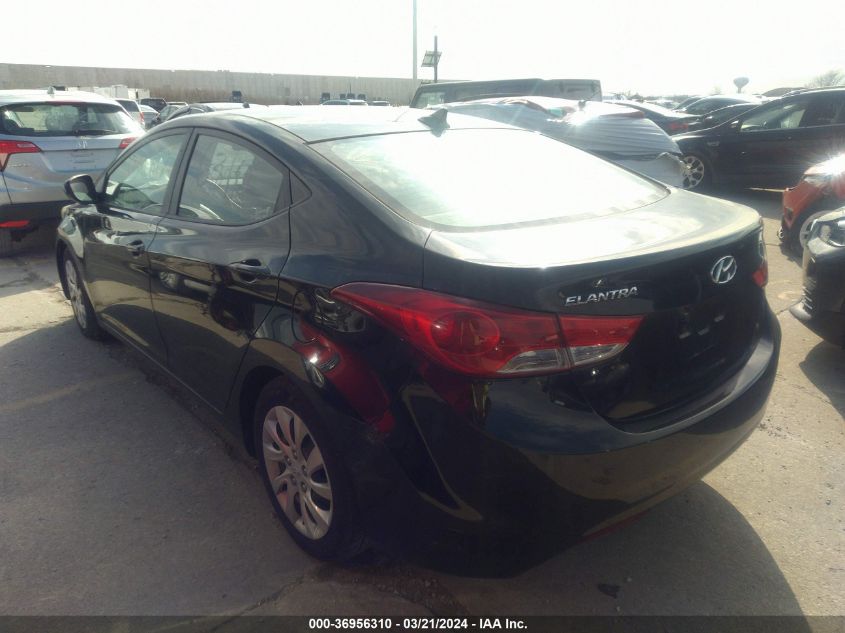 2013 Hyundai Elantra Gls VIN: 5NPDH4AE8DH180803 Lot: 36956310