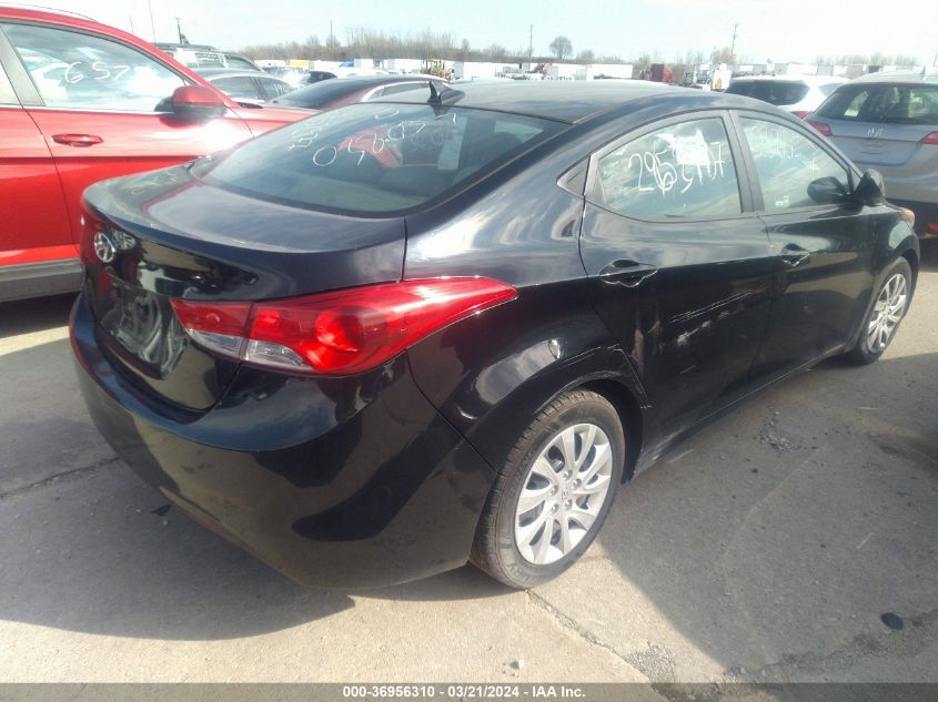 5NPDH4AE8DH180803 2013 Hyundai Elantra Gls