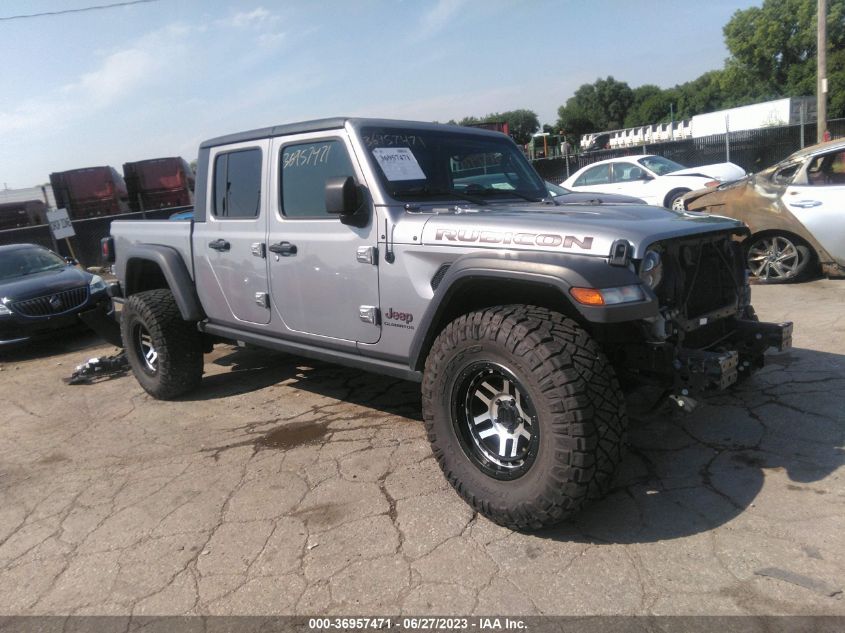 2020 Jeep Gladiator Rubicon 4X4 VIN: 1C6JJTBG1LL133969 Lot: 36957471