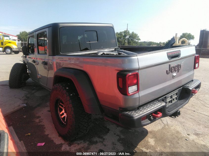 2020 Jeep Gladiator Rubicon 4X4 VIN: 1C6JJTBG1LL133969 Lot: 36957471