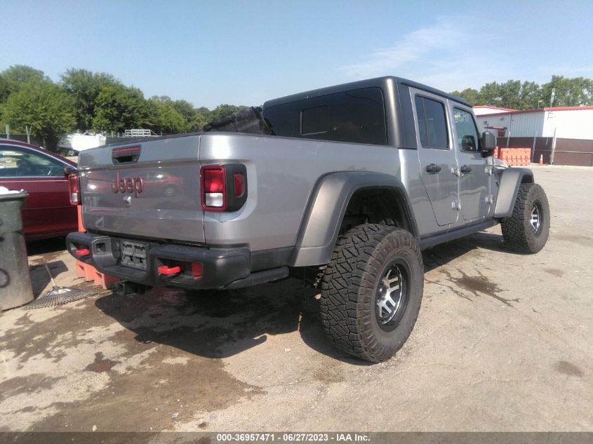 2020 Jeep Gladiator Rubicon 4X4 VIN: 1C6JJTBG1LL133969 Lot: 36957471