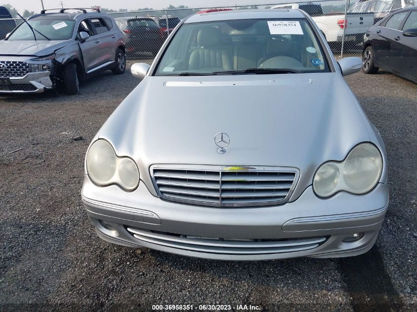 2006 Mercedes-Benz C 280 Luxury 4Matic VIN: WDBRF92H46F777427 Lot: 36958351