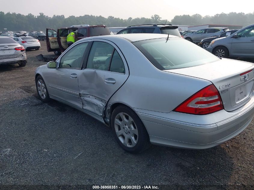 2006 Mercedes-Benz C 280 Luxury 4Matic VIN: WDBRF92H46F777427 Lot: 36958351