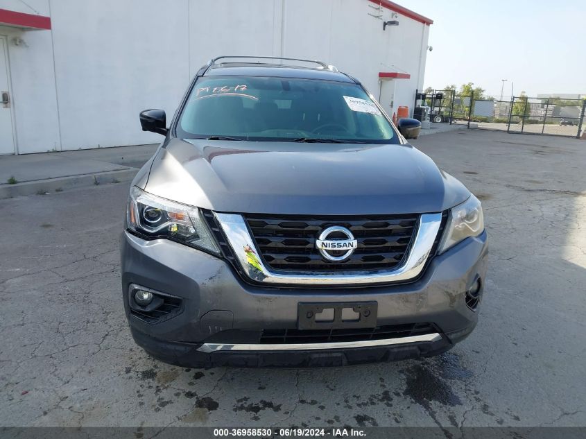 2017 Nissan Pathfinder Platinum VIN: 5N1DR2MN1HC907175 Lot: 36958530