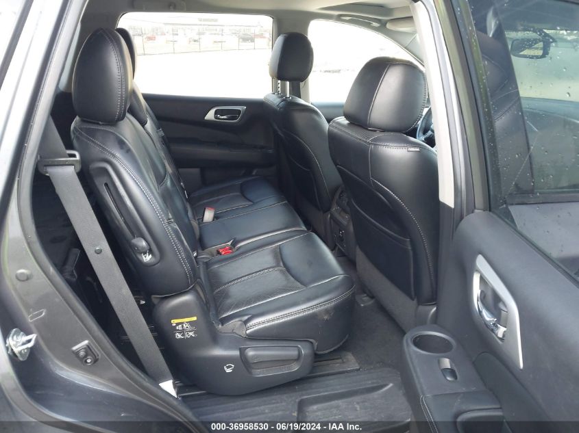 2017 Nissan Pathfinder Platinum VIN: 5N1DR2MN1HC907175 Lot: 36958530