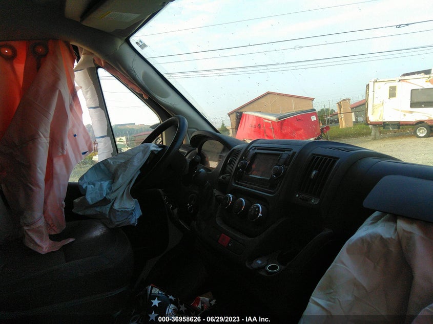 2017 Ram Promaster 3500 Cargo Van High Roof 159" Wb Ext VIN: 3C6URVJG0HE545688 Lot: 36958626